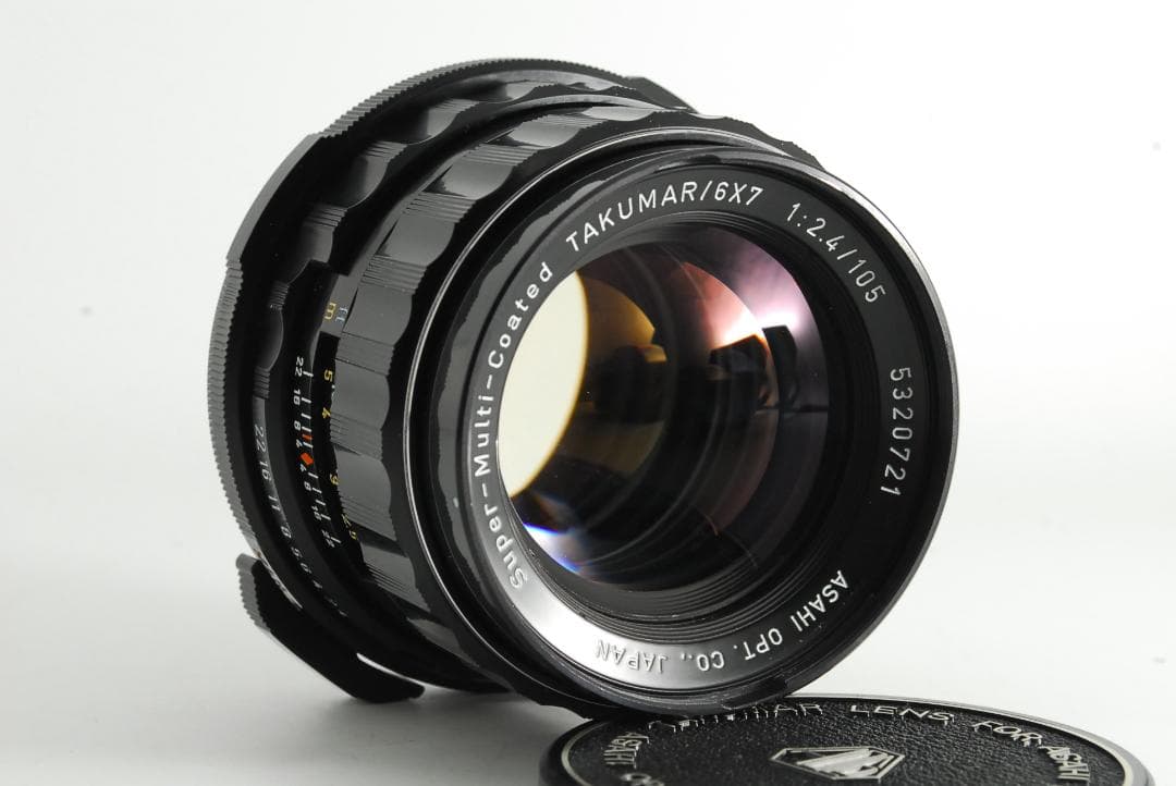 PENTAX SMC TAKUMAR 6x7 67 105mm F/2.4 中判