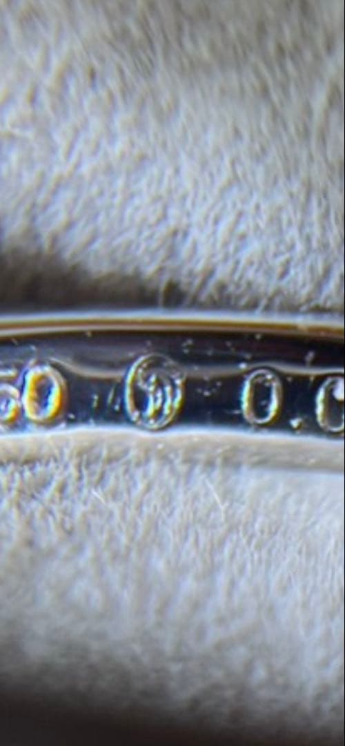 本日のみ価格　ダイヤモンドシライシ　スターリー　プラチナリング