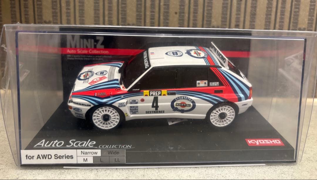 京商 MINI-Z ランチア デルタ No.4 モンテカルロラリー