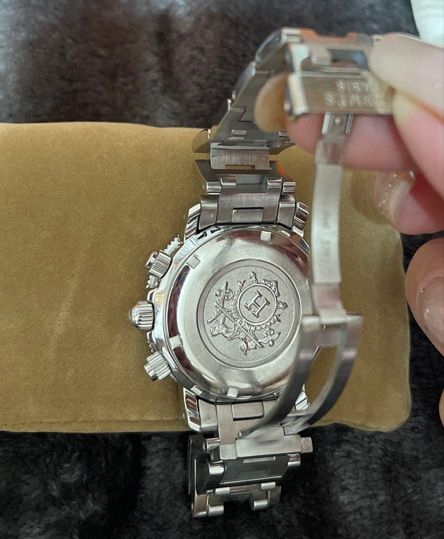 HERMES 腕時計 クリッパーダイバーレディース
