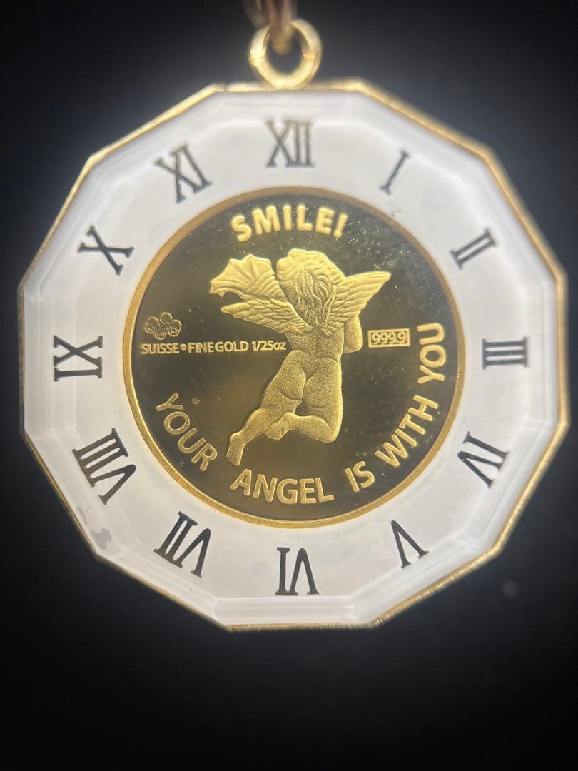 K24 純金トップ K18枠バチカン