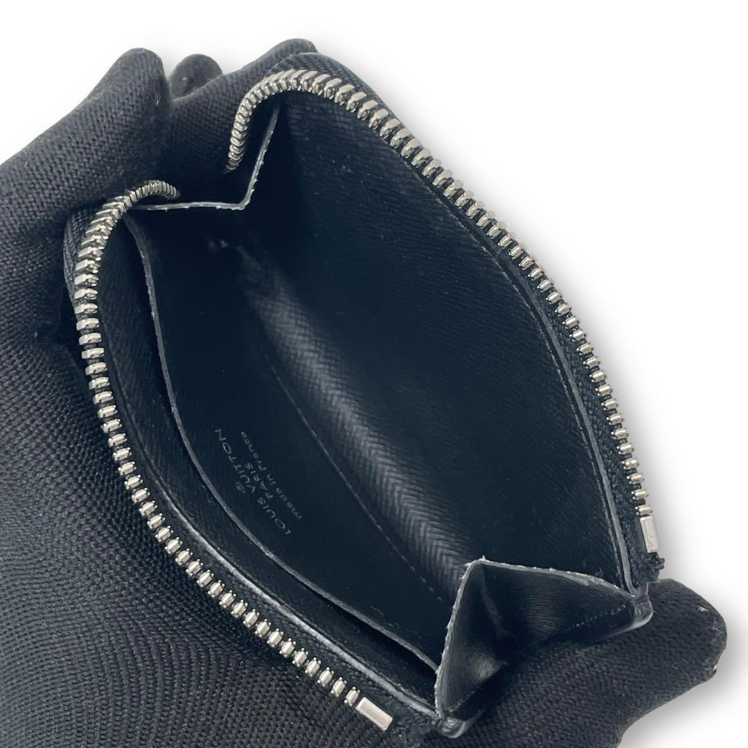 ルイヴィトン ケース ポルトモネ ジュール タイガ 黒 ブラック 小銭入れ