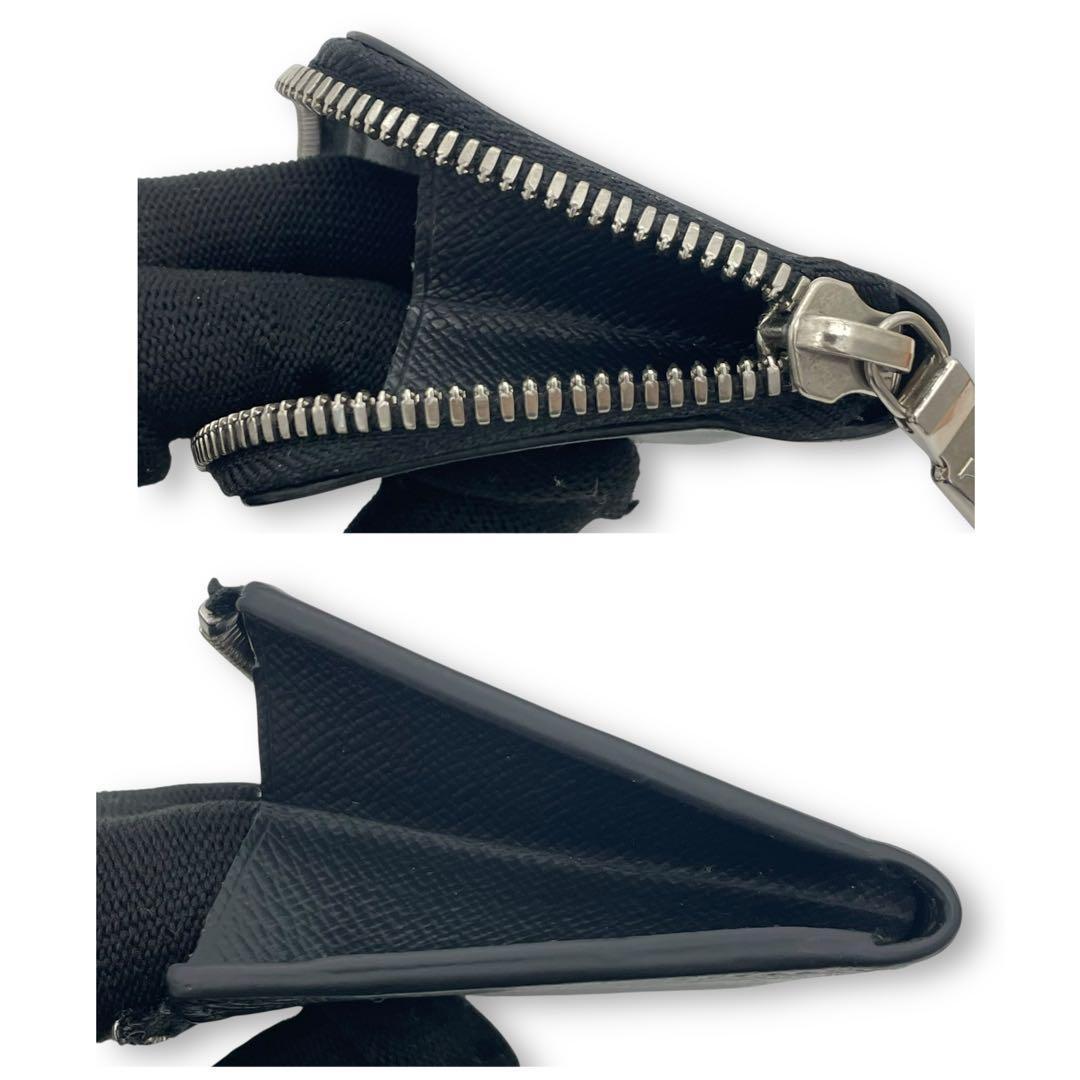 ルイヴィトン ケース ポルトモネ ジュール タイガ 黒 ブラック 小銭入れ