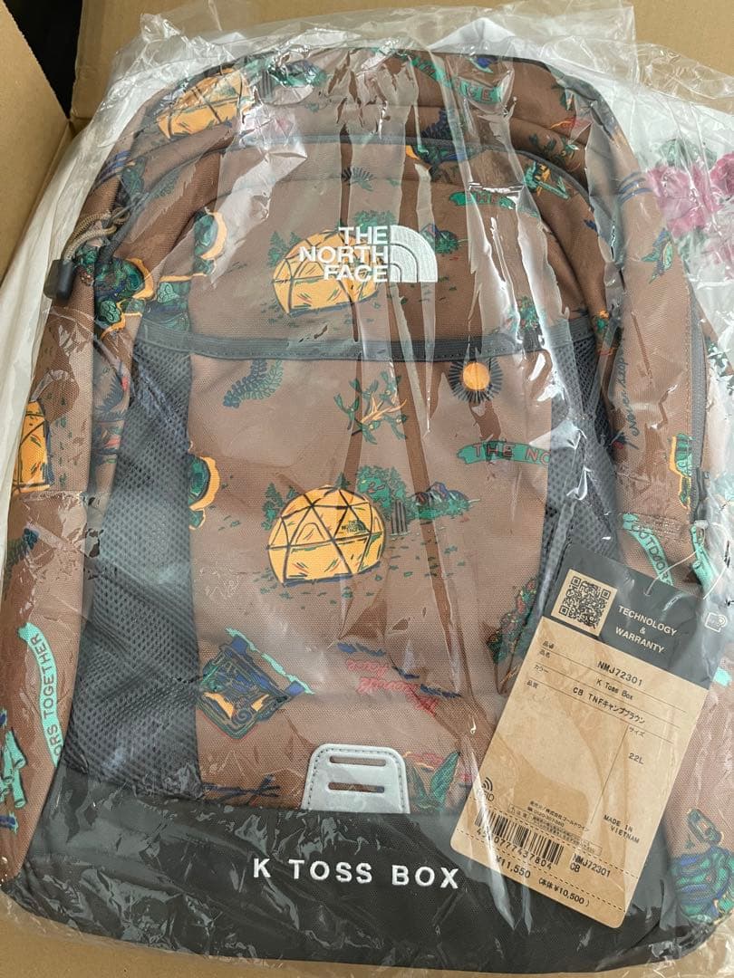 ノースフェイスキッズリュックToss Box 完売品NMJ72301