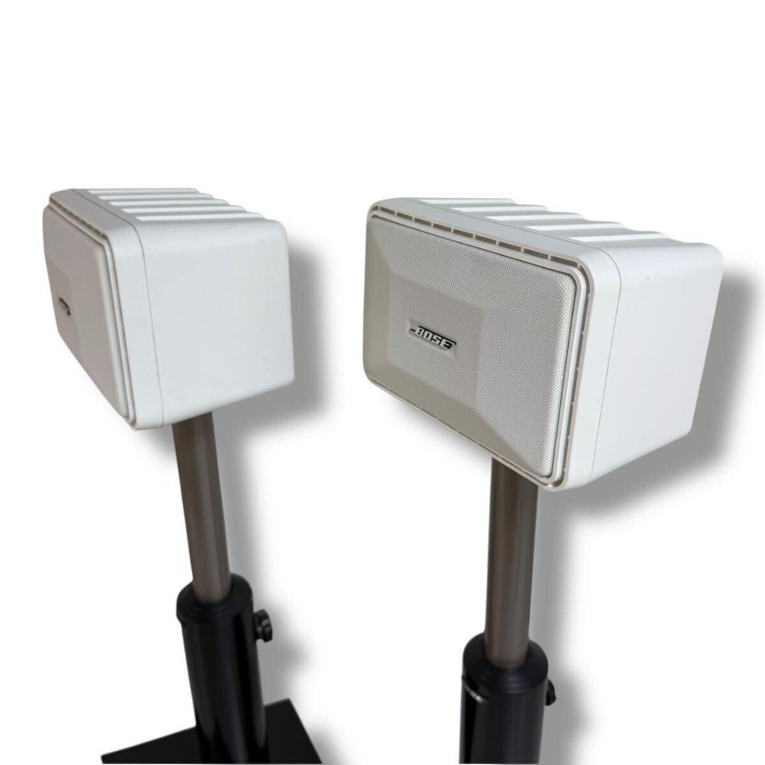 【美品】BOSE 101MMW スピーカー PS-15 連番 ホワイト 1