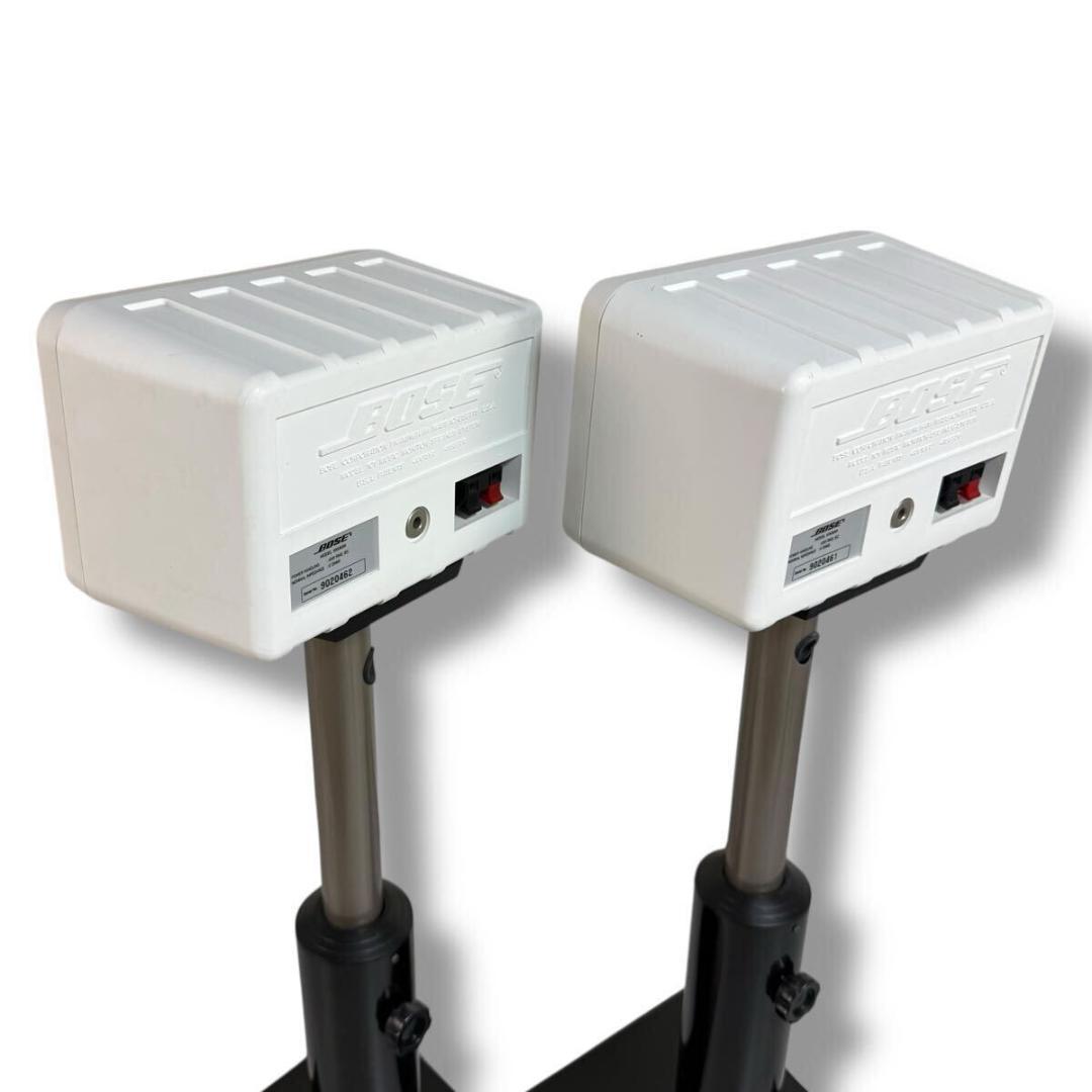 【美品】BOSE 101MMW スピーカー PS-15 連番 ホワイト 1