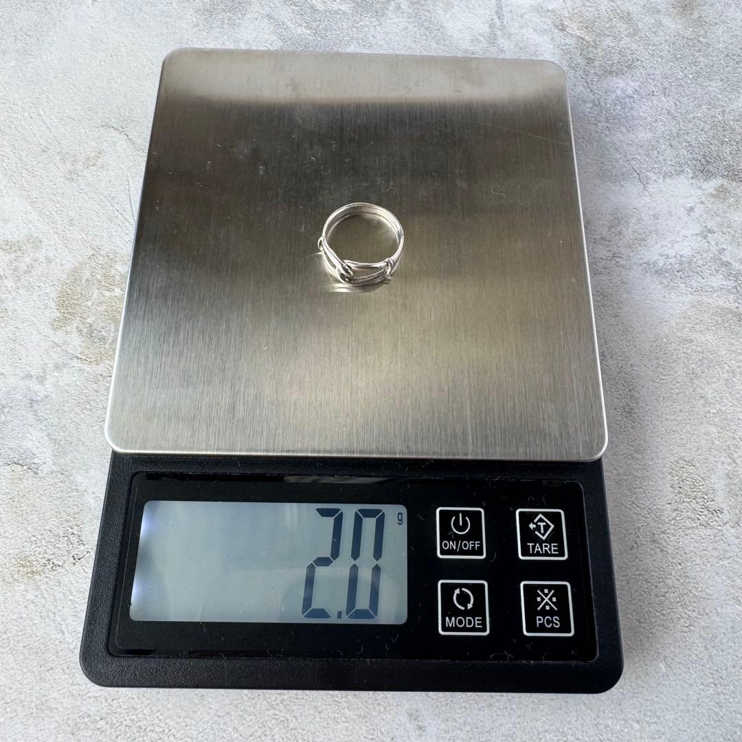 ヴィンテージ モダニストリンクリング シルバー925 9号 メキシコ製