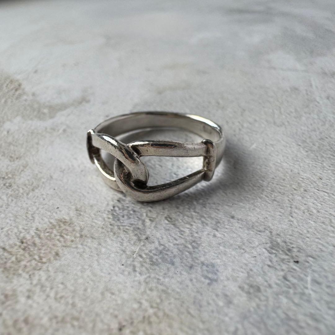 ヴィンテージ モダニストリンクリング シルバー925 9号 メキシコ製