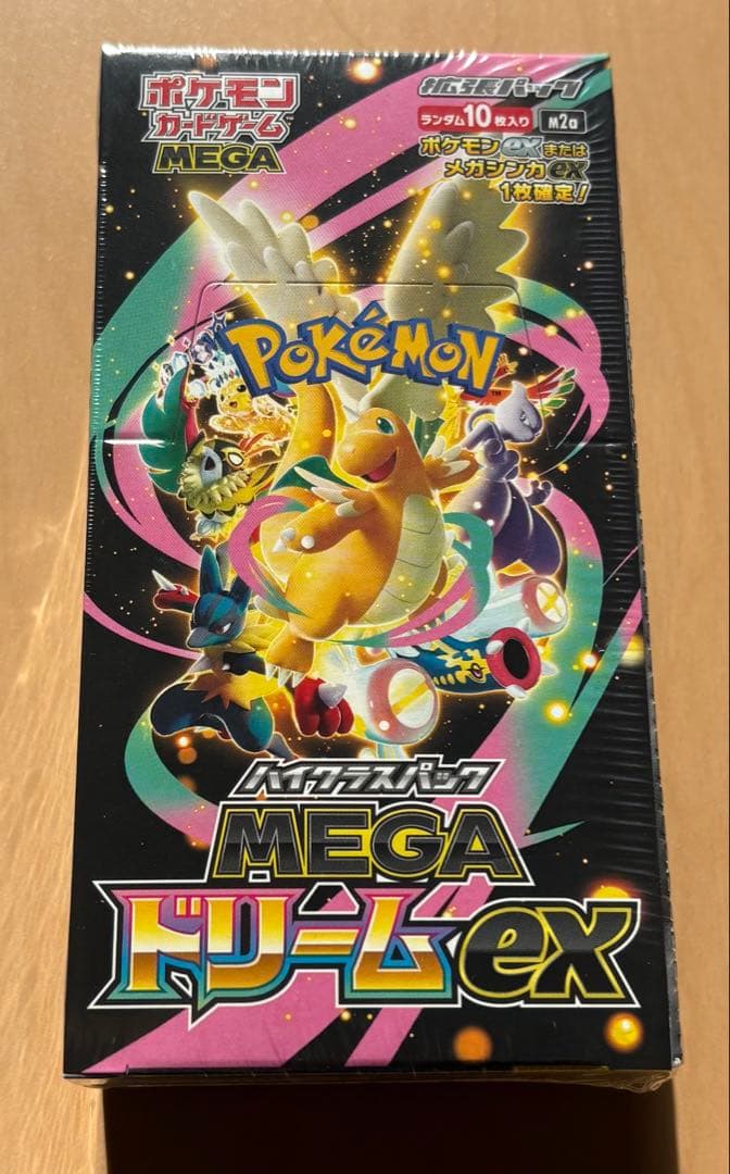 ポケモンカード　MEGAドリームex　１BOX　未開封　シュリンク付き