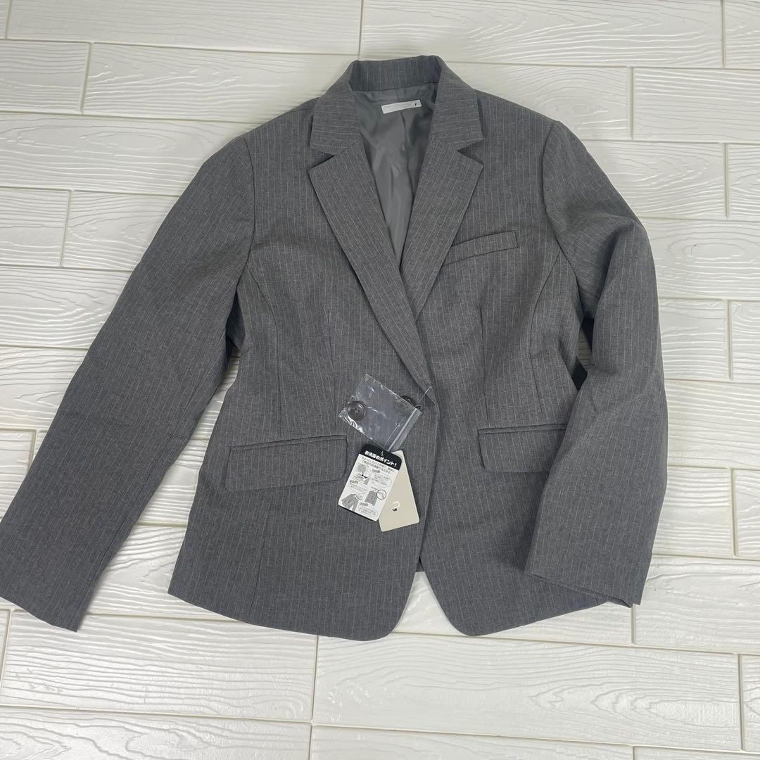 ｎ,レディース　ビジネススーツ　セットアップ　パンツ2本　19号　グレー