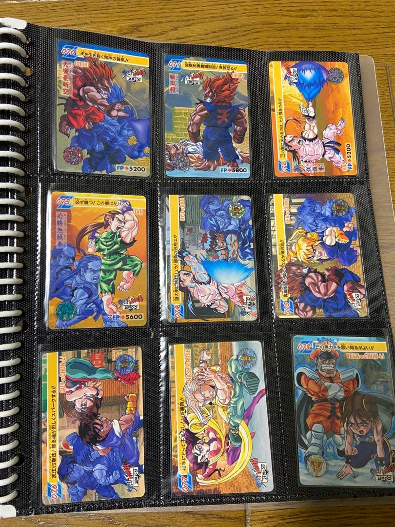 ストリートファイター　ZERO カードダス　第一弾 第二弾 フルコンプ おまけ付