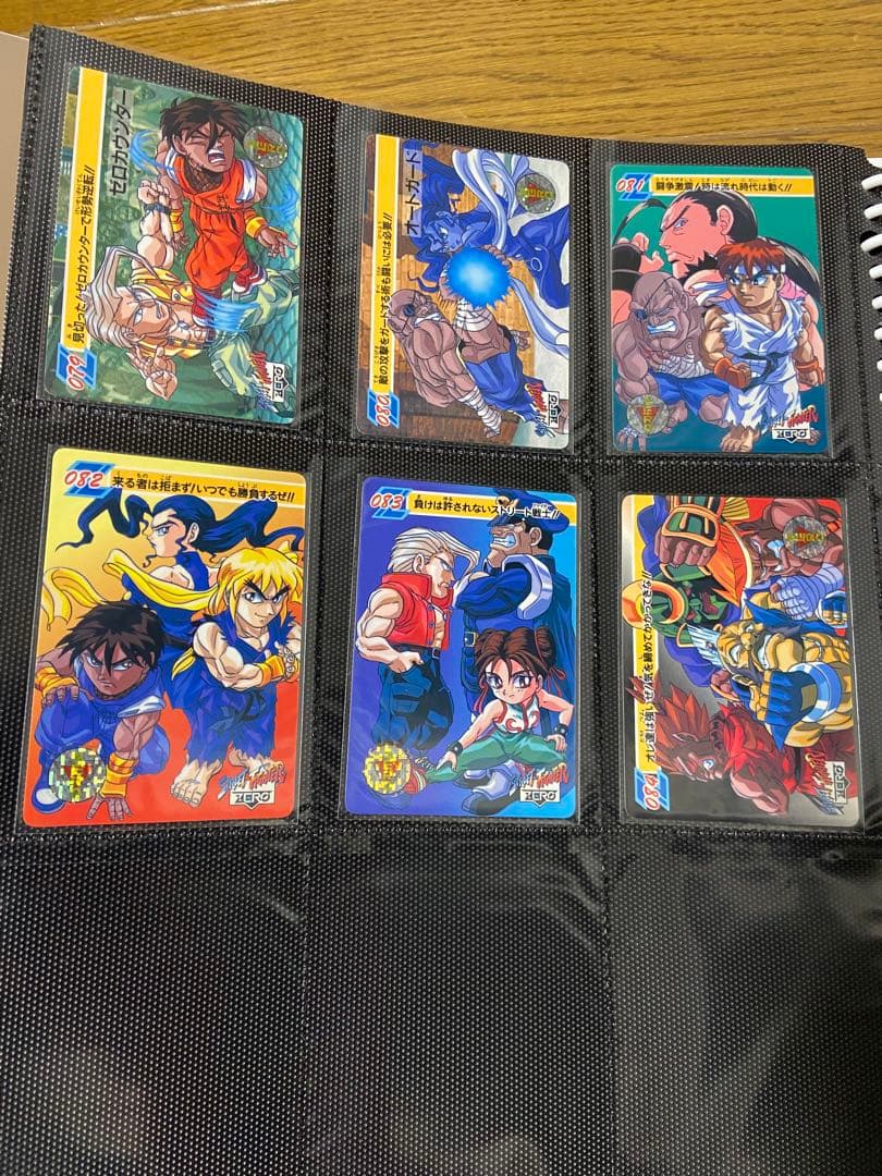 ストリートファイター　ZERO カードダス　第一弾 第二弾 フルコンプ おまけ付