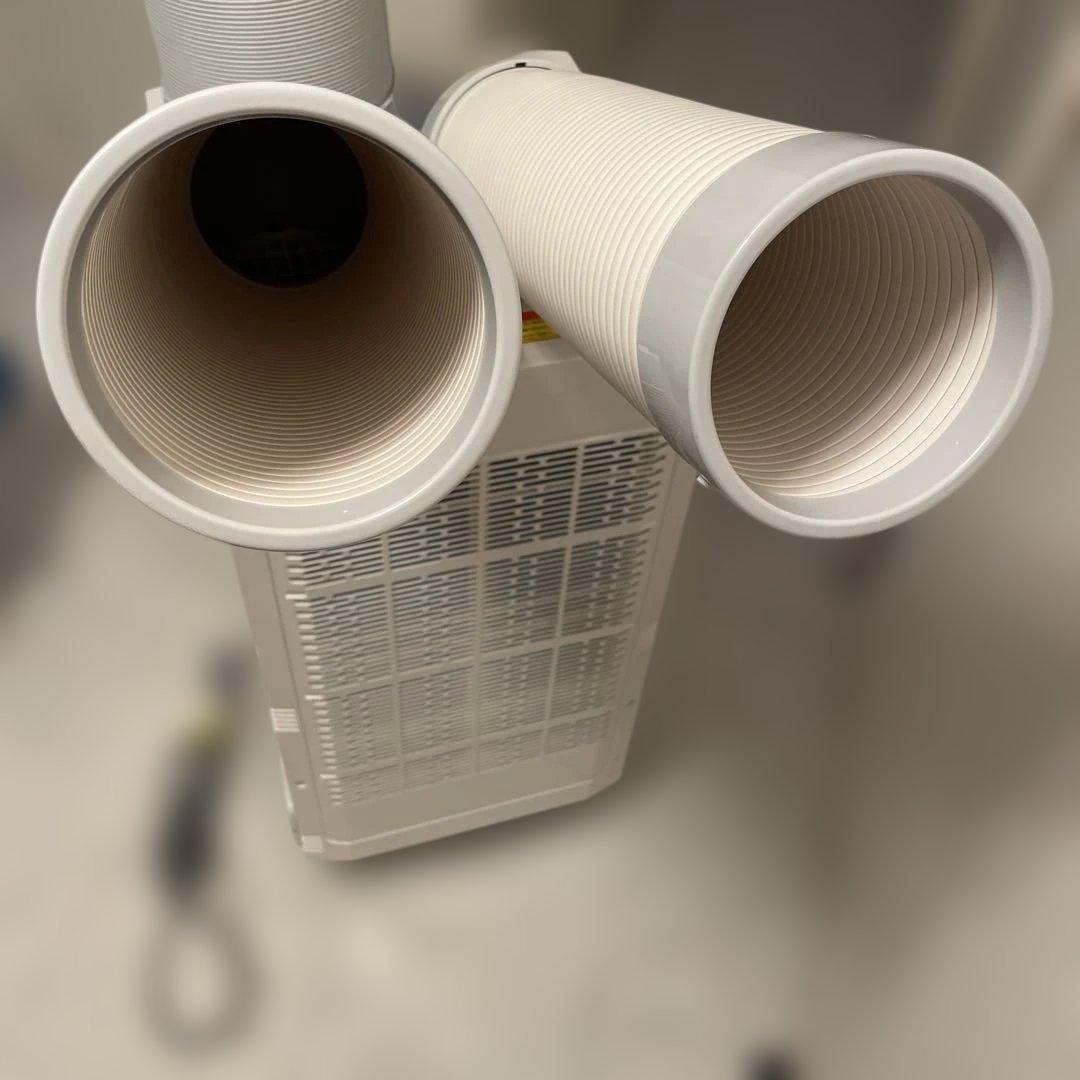 未使用品25年製　山善 新型 スポットクーラー TSA-Y29-2 ツインダクト