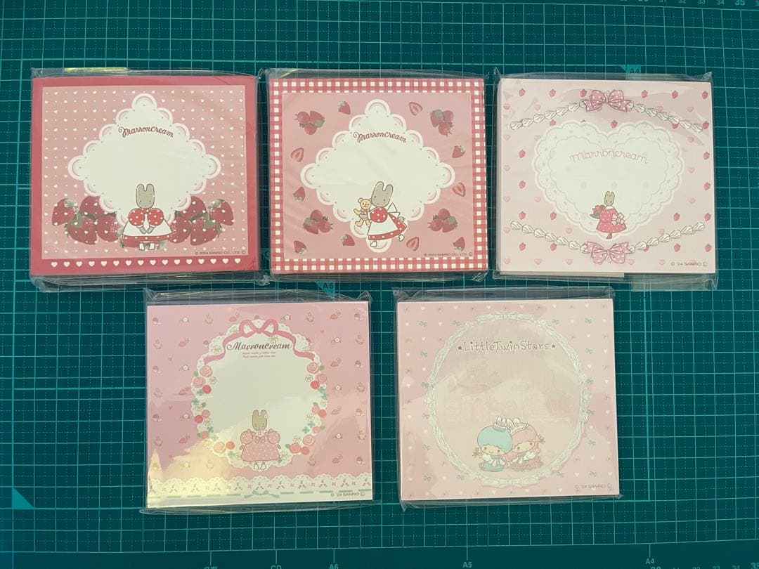 Aromantic様　サンリオメモセット