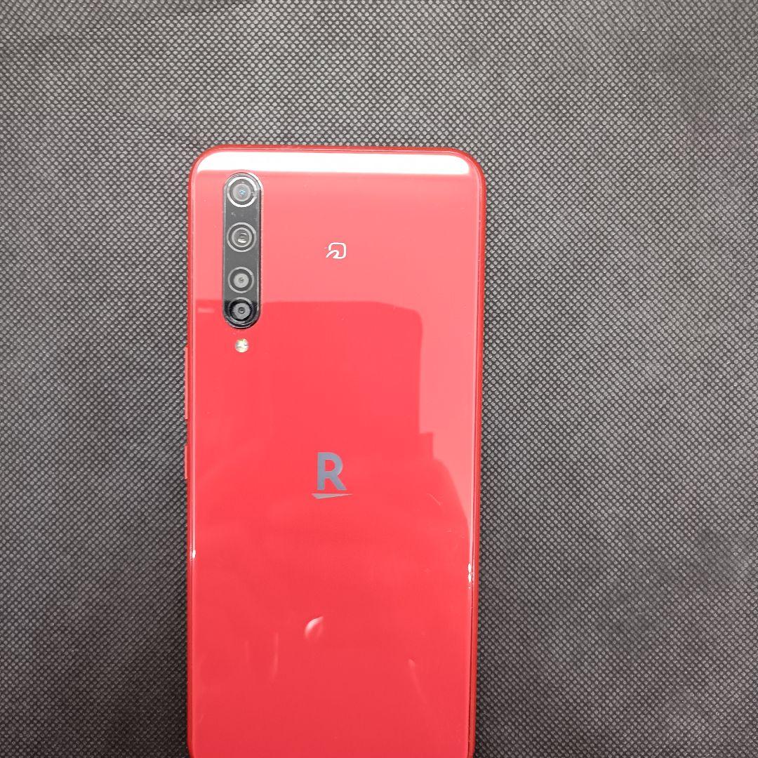 Rakuten BIG 128GB クリムゾンレッドSIMフリー動作確認初期化済