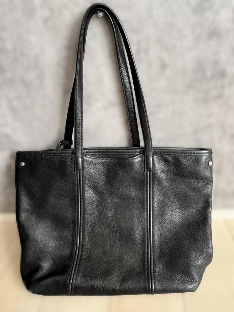 ◆aniary アニアリ レザートートバッグ シボ革 A4収納 迷彩 ビジネス