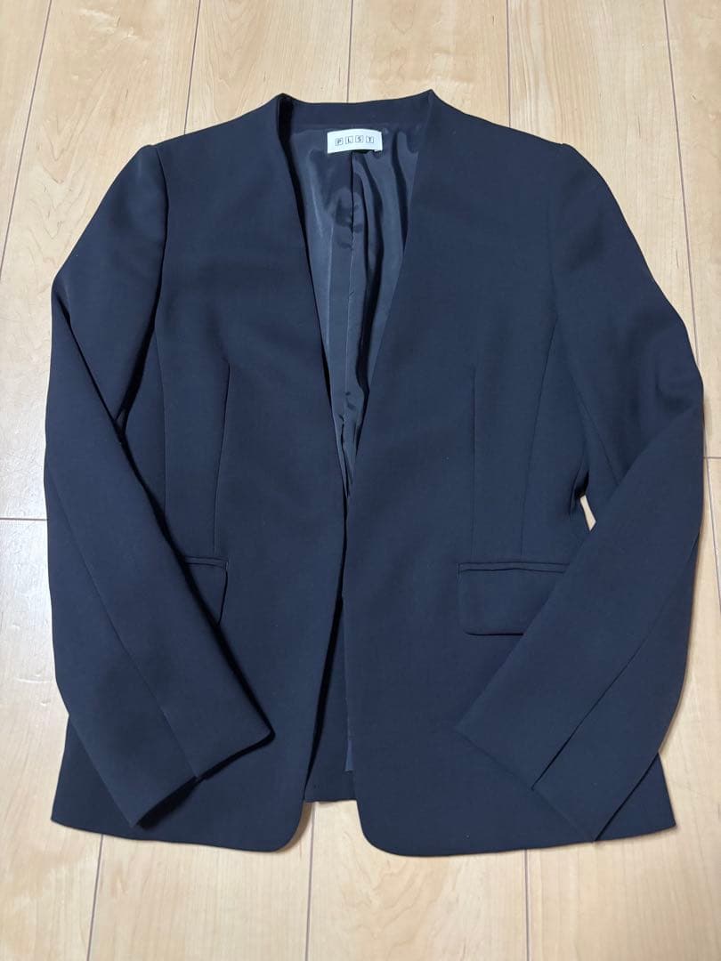 美品✨プラステ　2WAYストレッチカラーレスジャケット・テーパードパンツ