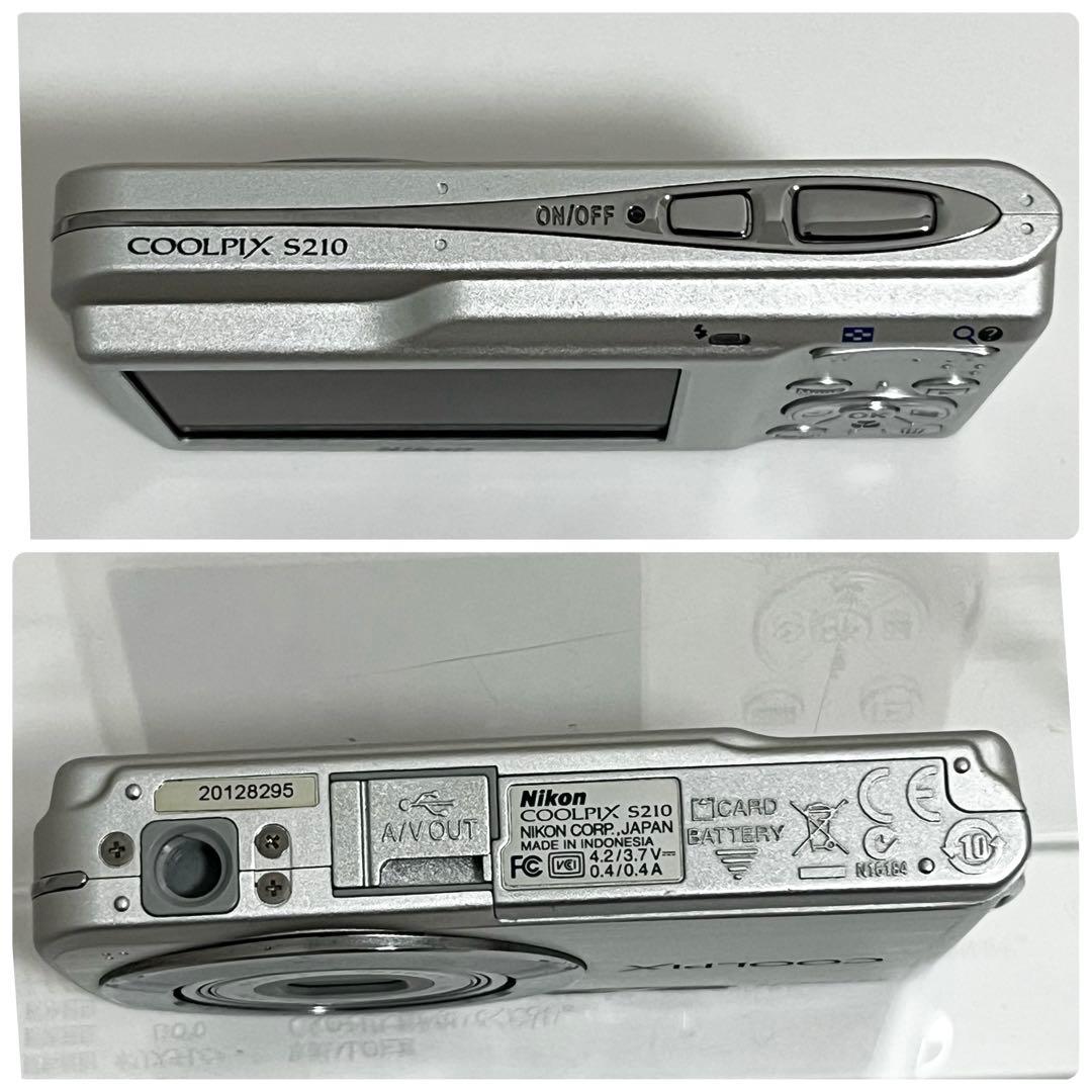 Nikon COOLPIX S210 ニコン デジカメ コンデジ
