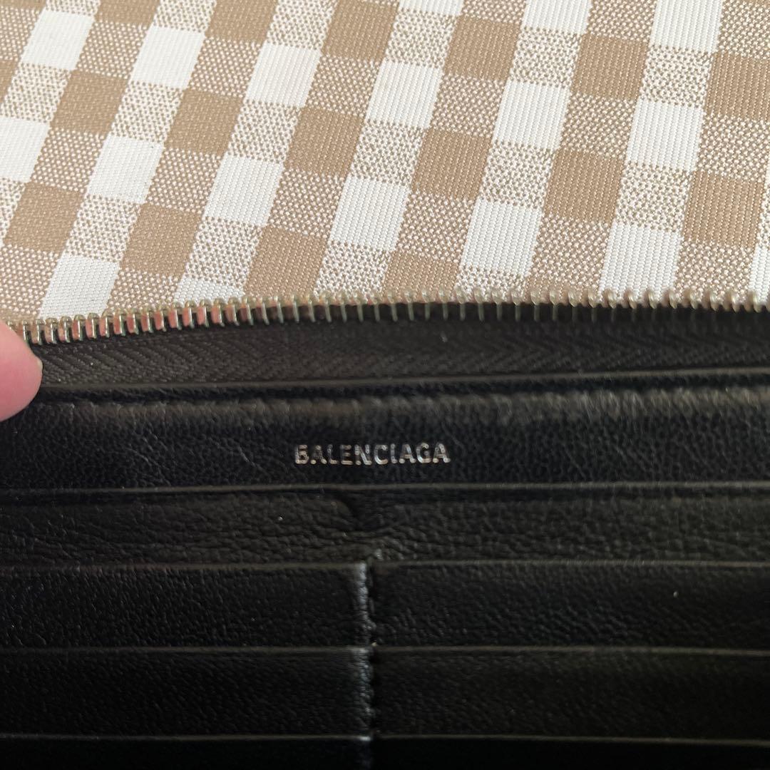 BALENCIAGA 長財布 黒 レザー