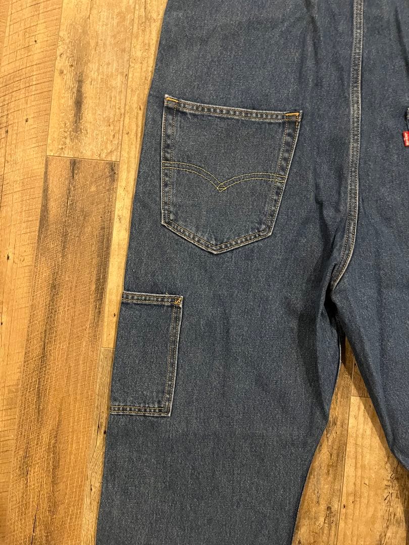 新品 Levi's プレミアム リーバイス オーバーオール BIG E ビッグE