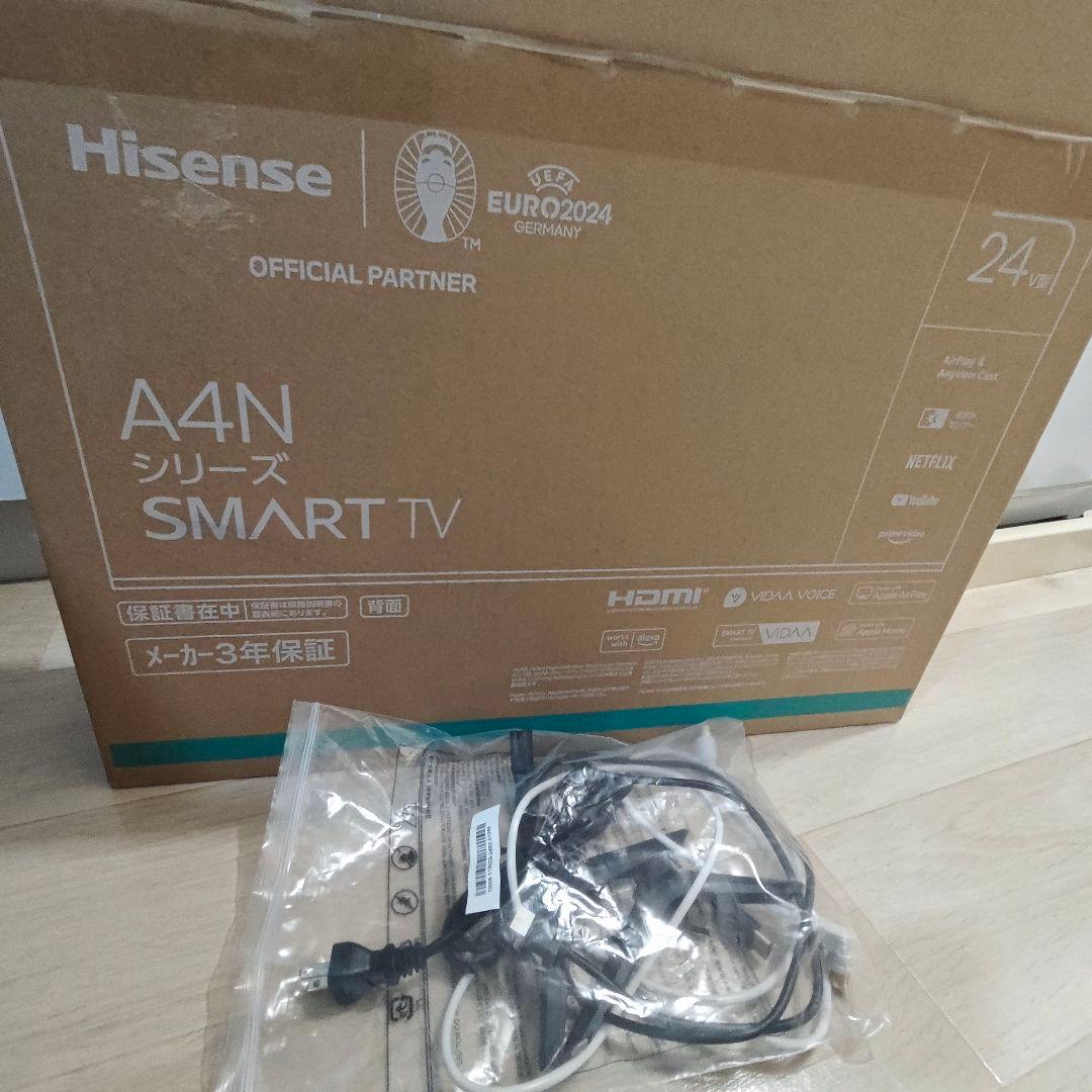 2024 Hisense A4N シリーズ 24インチ スマートTV