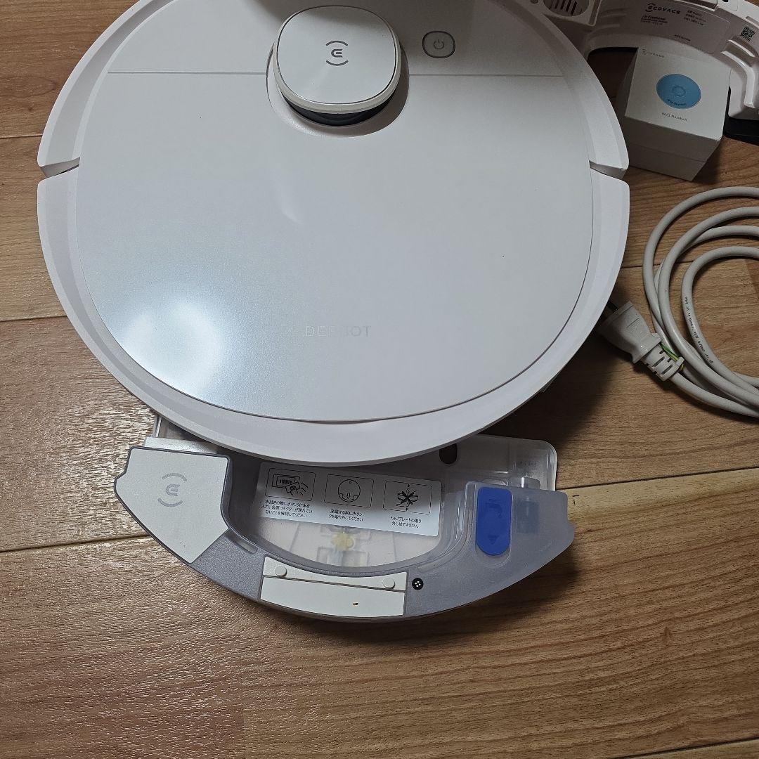 の*ち様 エコバックス DEEBOT ロボット掃除機（自動ゴミ収集スタンド付き)