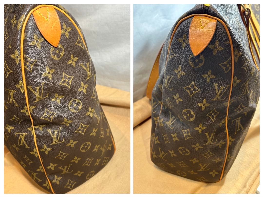 ルイ・ヴィトンフラネリー45モノグラムショルダーバッグトート 中古 送料無料