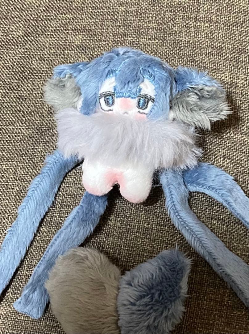 自作ぬいぐるみ・長い髪の子