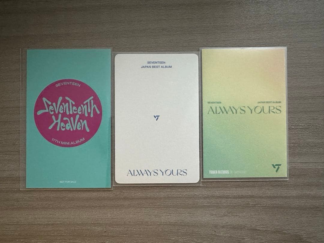 SEVENTEEN ジョンハン　トレカ3枚　まとめ売り