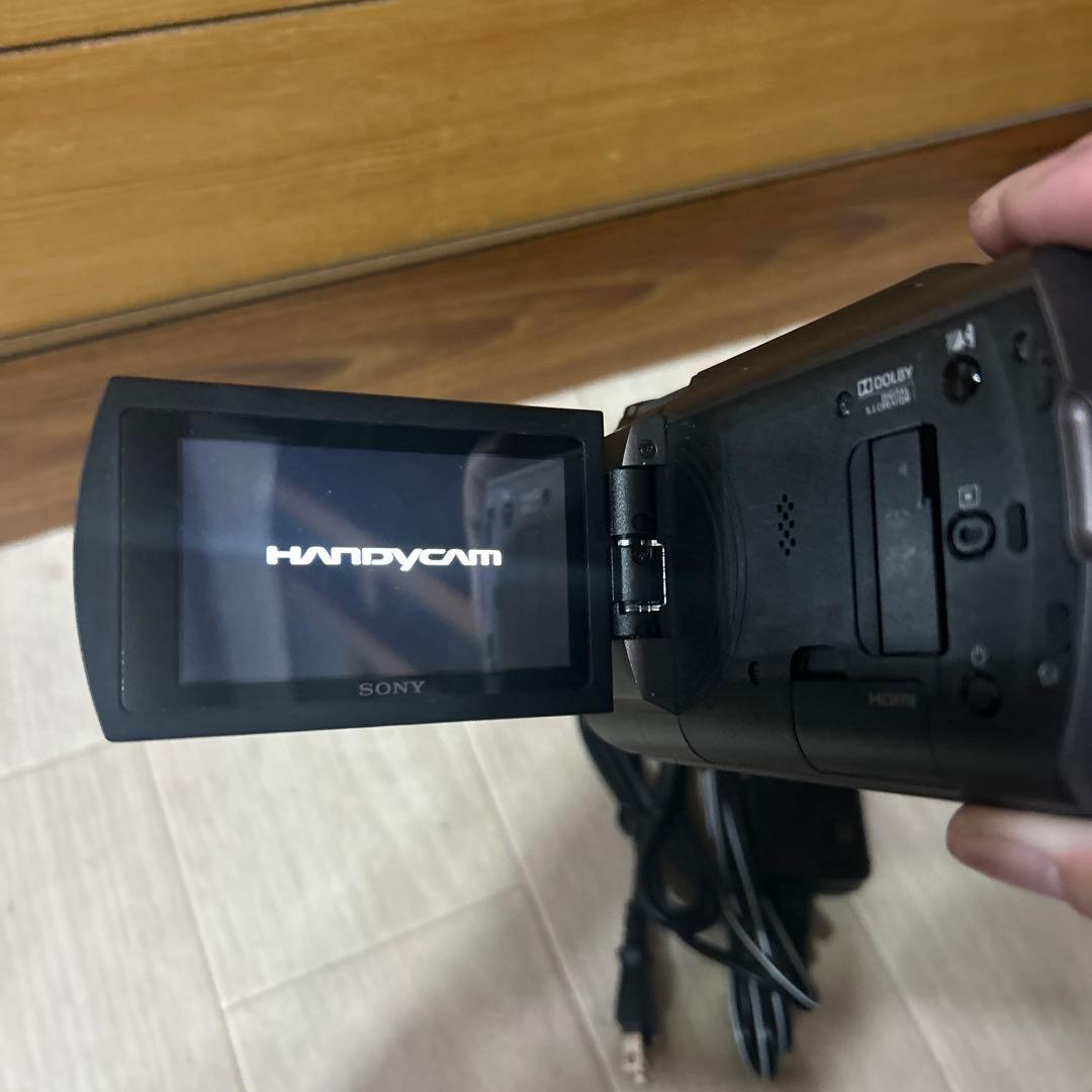 SONY ビデオカメラ FDR-AX40 4K 64GB 光学20倍　美品