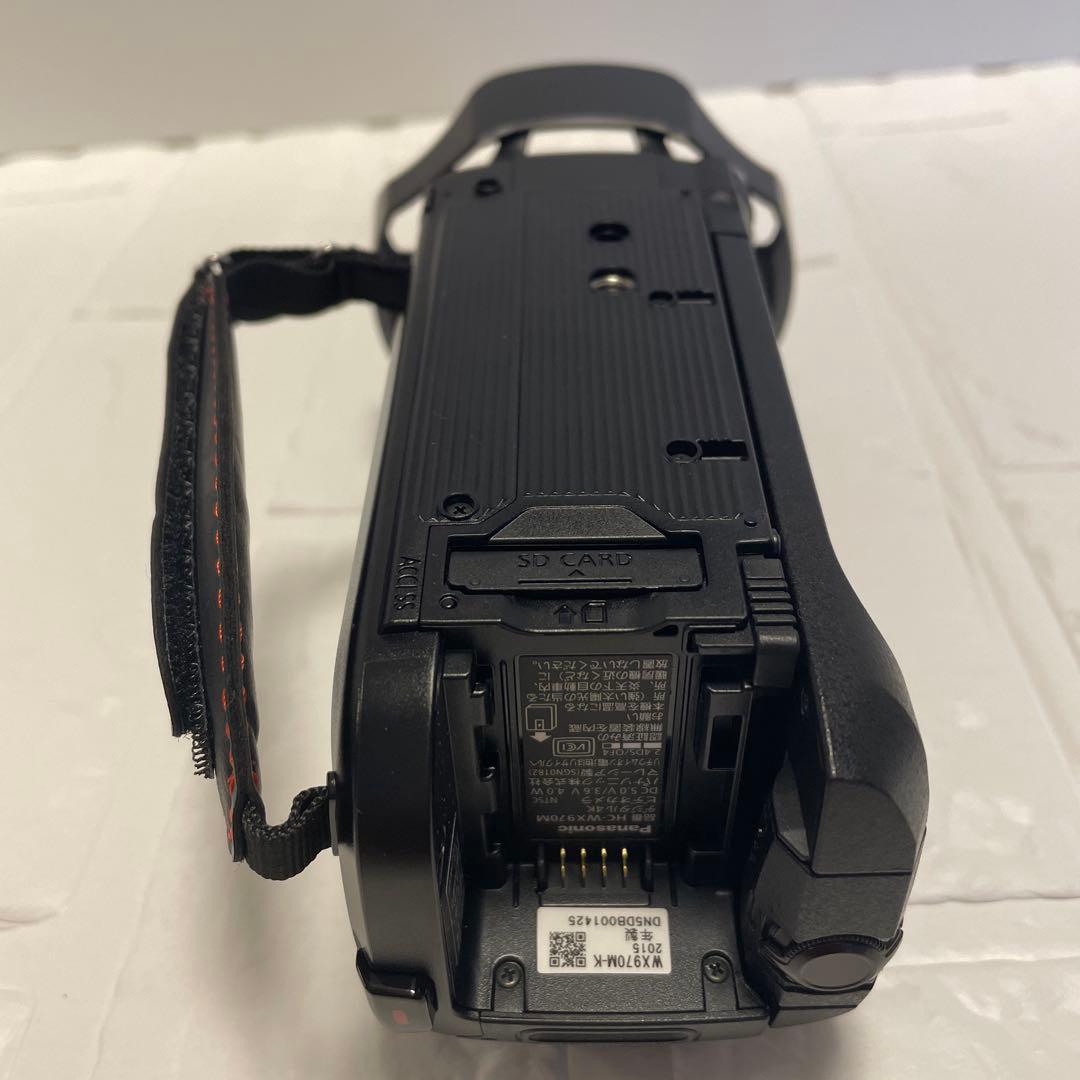 【美品】　Panasonic デジタル4k ビデオカメラ　HC-WX970M