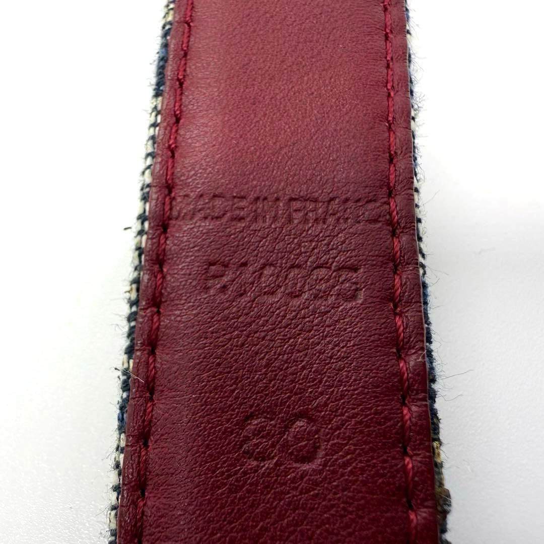 Christian Dior ディオール CDロゴ トロッター柄 ベルト