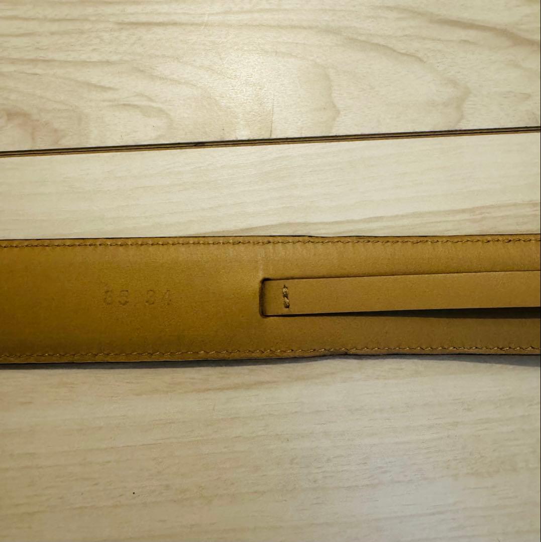 【中古】ベルルッティ Berluti レザー ベルト 【サイズ85/34】 レア