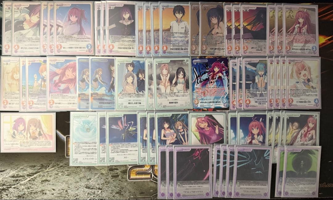 ChaosTCG 引退品　蒼の彼方のフォーリズム　まとめ売り　デッキ付き