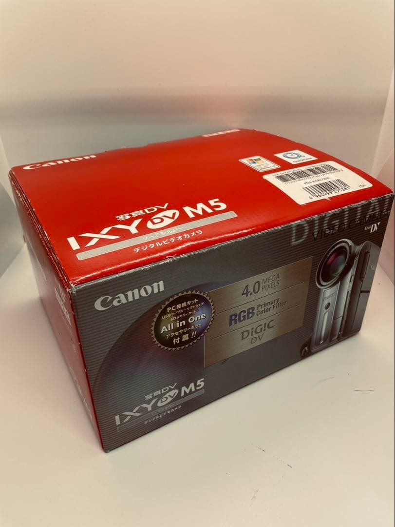 キャノン DVminiDVビデオカメラ CANON IXY DV M5 全装備