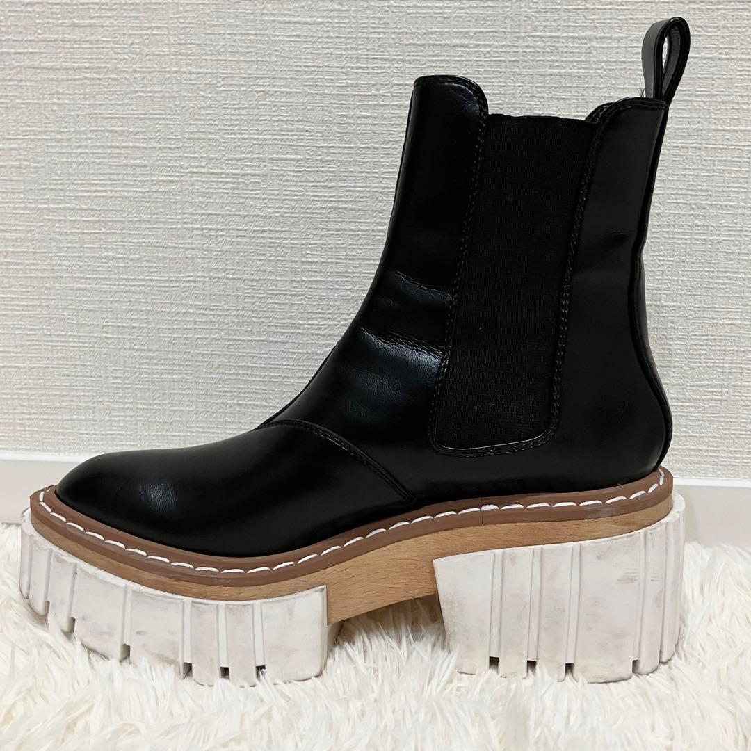 STELLA McCARTNEY エミリーブーツ　サイドゴア　23cm ブラック
