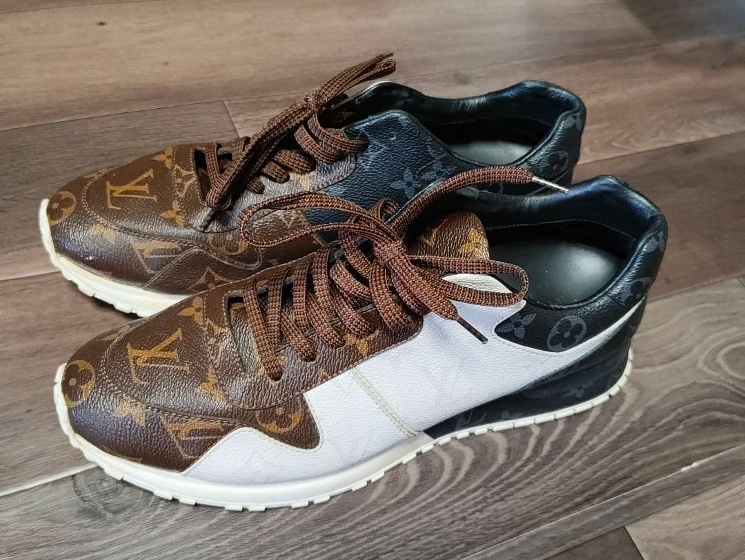 Louis Vuitton スニーカー ブラウン/ホワイト/ブラック