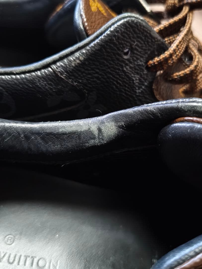 Louis Vuitton スニーカー ブラウン/ホワイト/ブラック