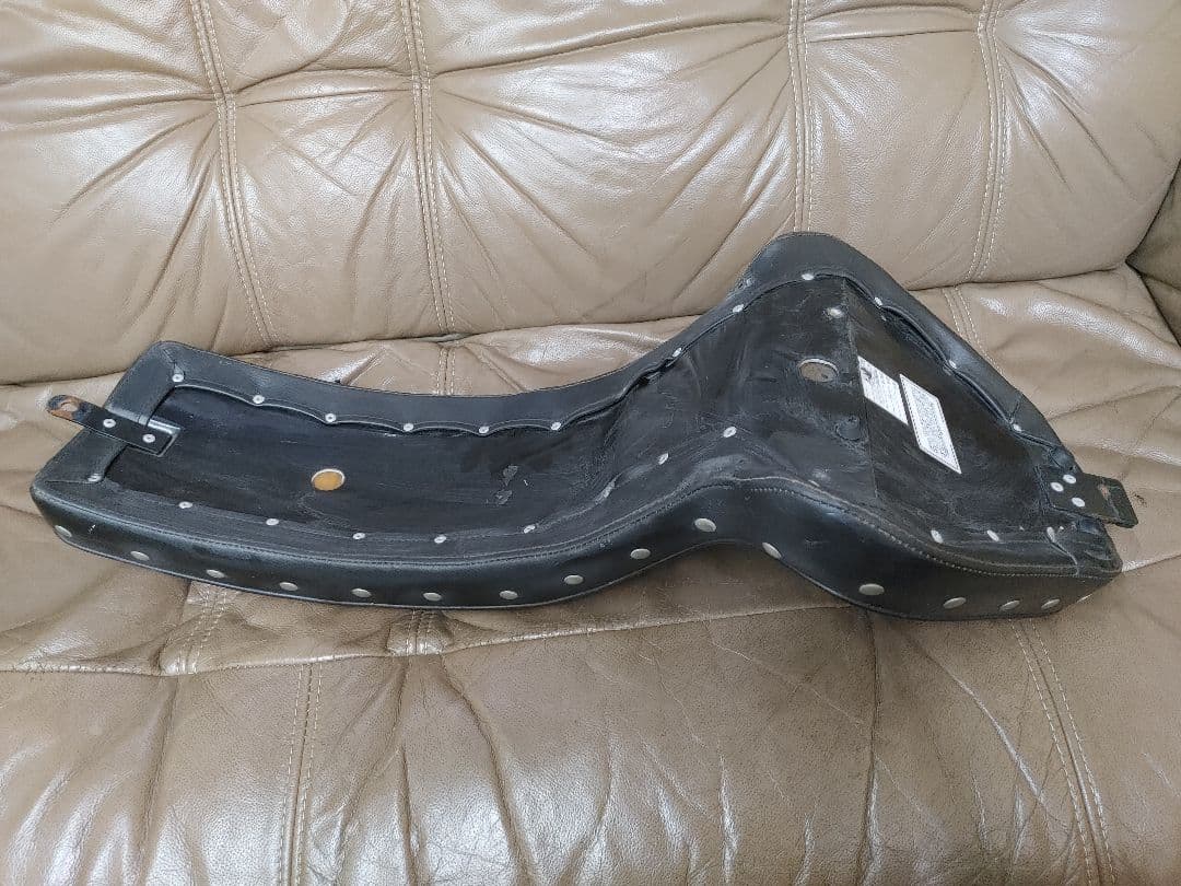 ドラッグスター400 EASYRIDERS 黒 レザーシート ストライプデザイン