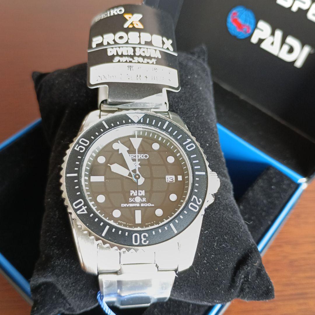 SEIKO PROSPEX PADI ダイバーズウォッチ　新品未使用品