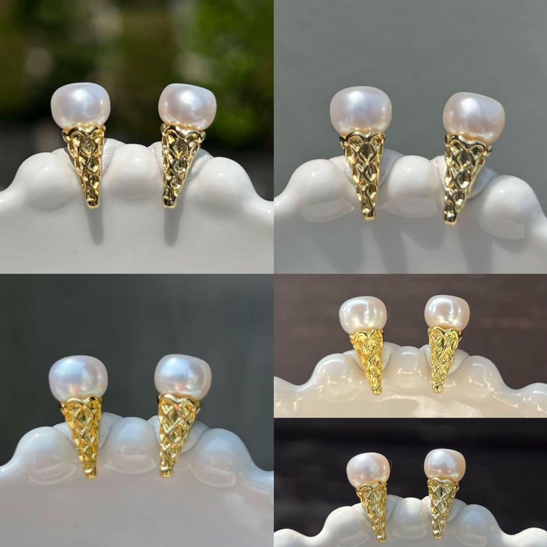 A様 リクエスト 6点 まとめ商品　パールピアス　音符　アイス　リンボ　星月