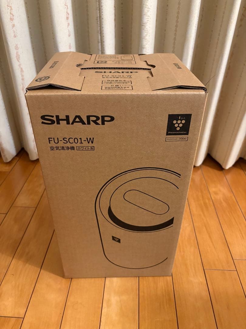 シャープ 空気清浄機 FU-SC01-W プラズマクラスター おすすめ畳数 6畳