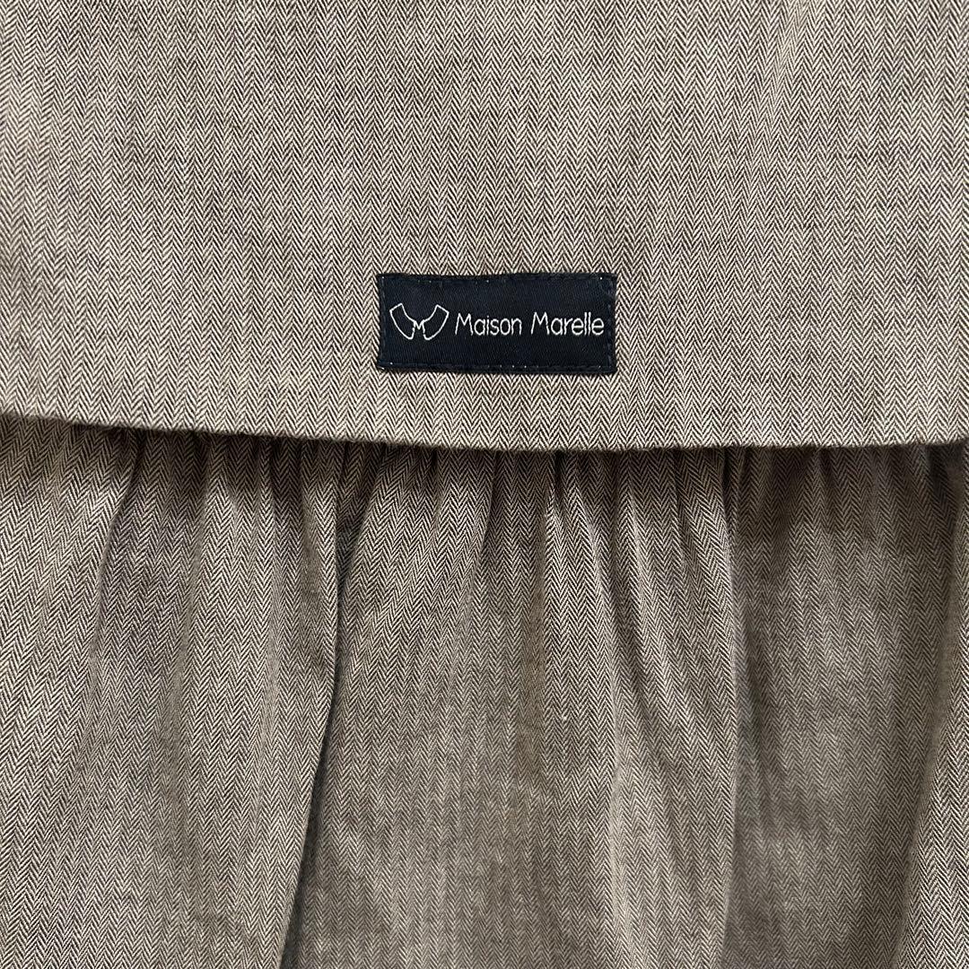 メゾンマレル maison marelle ロンパース　18m スカーフ