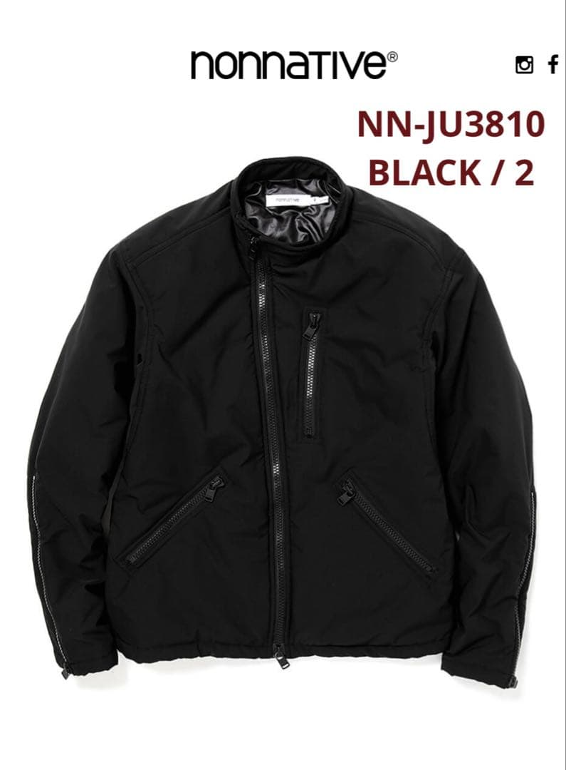 ジャケット・アウター nonnative RIDER PUFF BLOUSON POLY TWILL