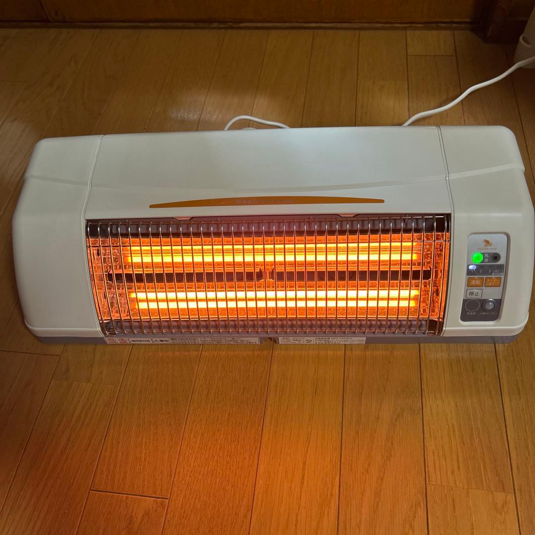 電気ヒーター SDG-1200GS ホワイト・グレー 速暖ヒートショック対策