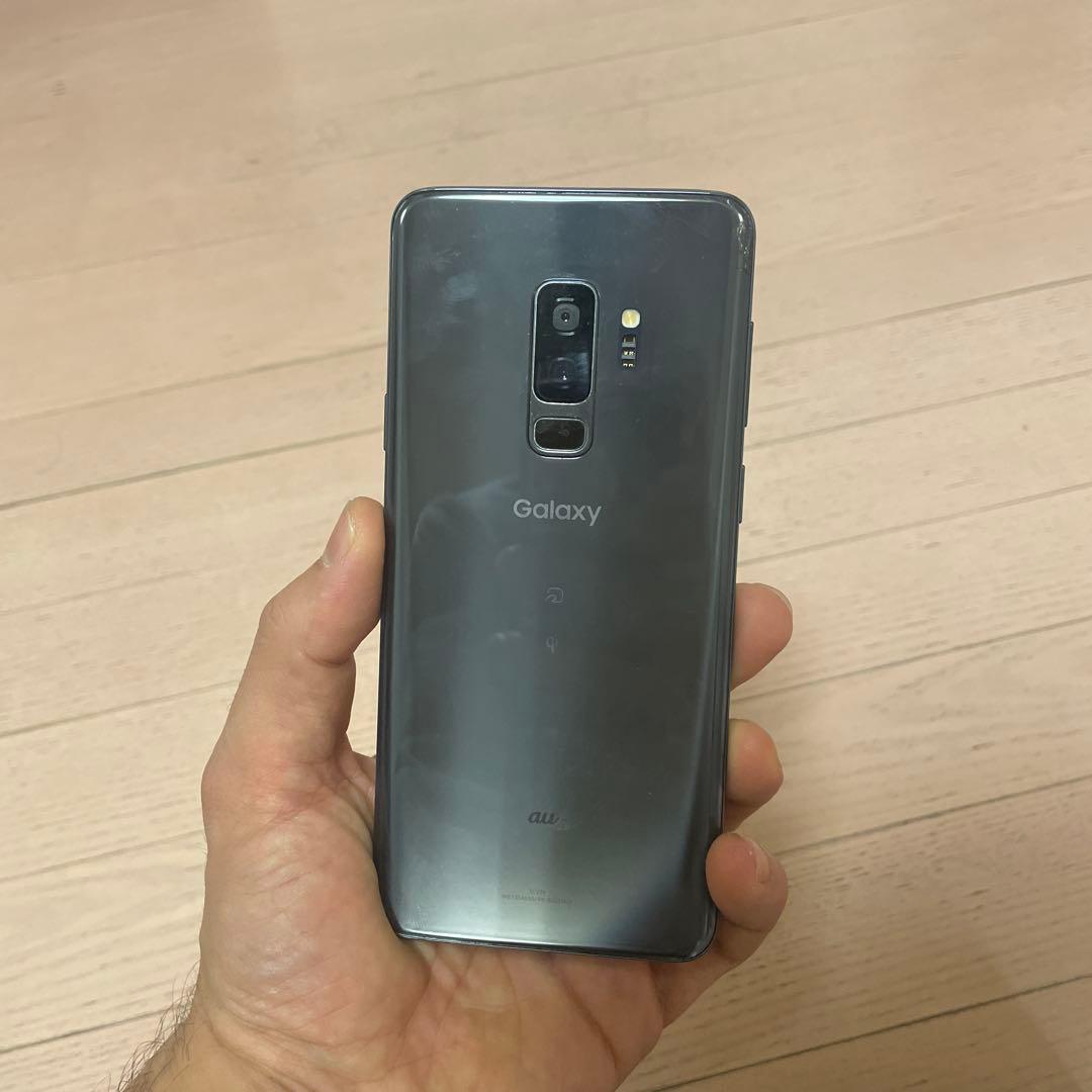 スマートフォン本体 Galaxy S9+ Titanium Gray SCV39