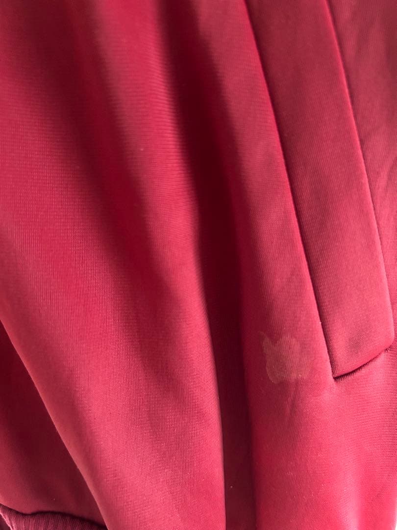 80sビンテージadidasトラックジャケットATP ワインレッド 西ドイツ製