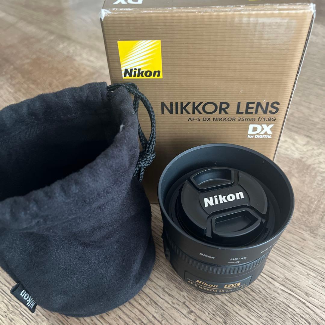 Nikon AF-S DX NIKKOR 35mm f/1.8G レンズ