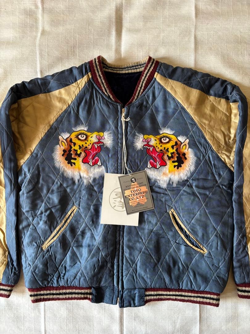 スペシャル 未使用 港商 テーラー東洋 硫黄島 別珍 スカジャン タグ付