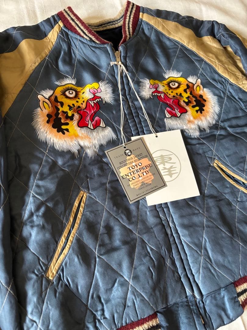 スペシャル 未使用 港商 テーラー東洋 硫黄島 別珍 スカジャン タグ付